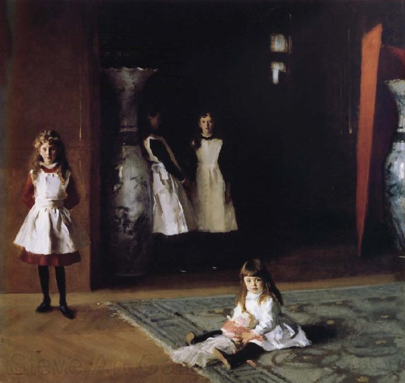 John Singer Sargent The Daughters of Edward D.Boit Spain oil painting art